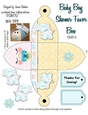 BABY BOY SHOWER FAVOR BOX - BHB 6