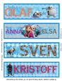 FROZEN BOOKMARKS ANNA ELSA OLAF KRISTOFF