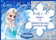FROZEN ANNA ELSA OLAF KRISTOFF PERSONALIZED BIRTHDAY PARTY INVITES INVITATIONS