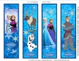 FROZEN ANNA ELSA OLAF BOOKMARKS