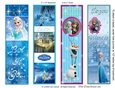 FROZEN ANNA ELSA OLAF BOOKMARKS 2