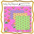 SMILING DAISY PAPER PACK BACKGROUNDS SCRAPBOOKING
