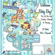 3D POP UP BOX CARD KIT - WELCOME BABY BOY