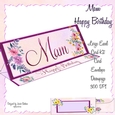 LARGE DL CARD AND ENVELOPE SET - MAM MOTHERS DAY BIRTHDAY
