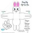 BOY BUNNY EASTER SPRING FAVOR BOX