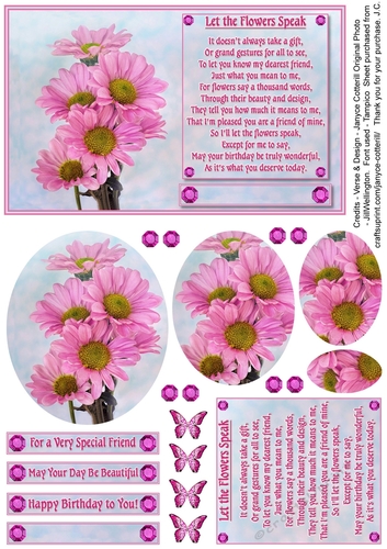 Let Flowers Speak 1