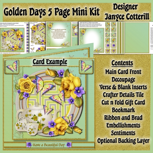 Golden Days Mini Kit