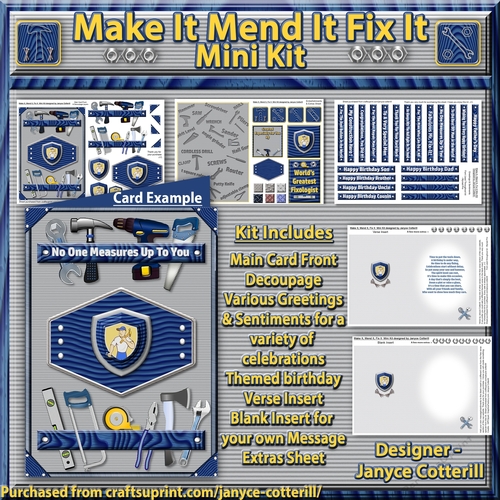 Make It, Mend It, Fix It Mini Kit