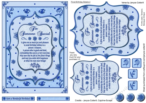 Floral Birthday Details 2