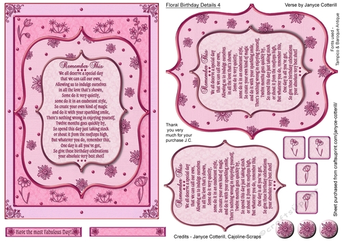 Floral Birthday Details 4