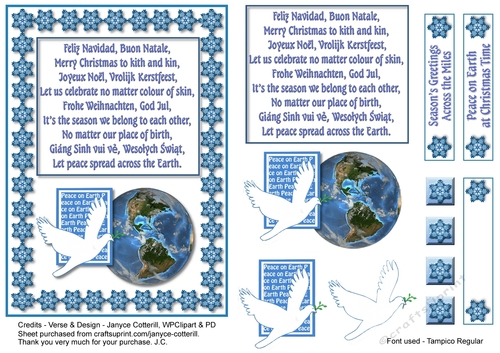 Peace on Earth at Christmas