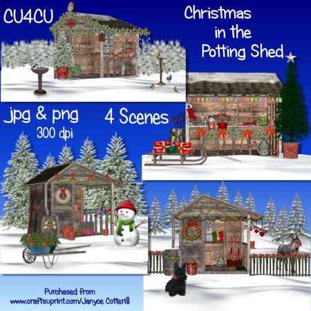 Christmas in the Potting Shed Cu4cu (4 Scenes)