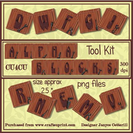 Alpha Tool Kit Blocks Cu4cu