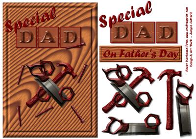 The Handiman Can! Father's Day Quick Card