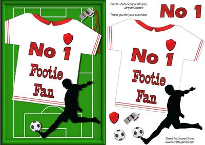 No 1 Footie Fan, Quick Card