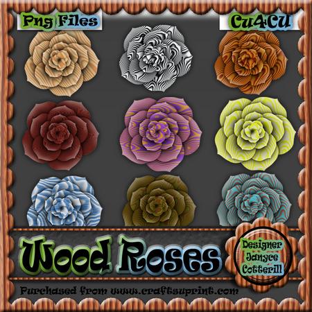 Wood Roses