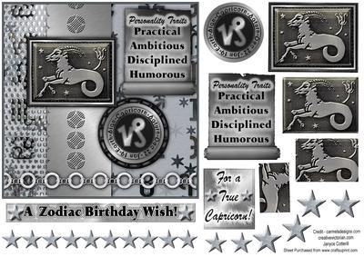 Signs of the Zodiac - Capricorn Dec 22 - Jan 19