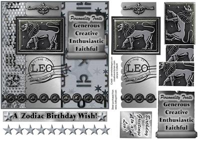 Signs of the Zodiac - Leo - July 23 - Aug 23