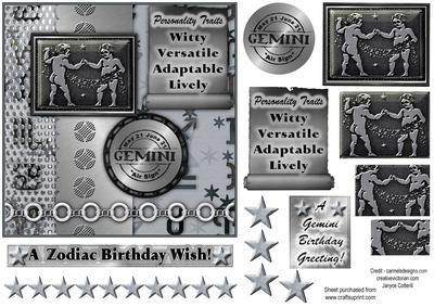 Signs of the Zodiac - Gemini - May 21 - June 21