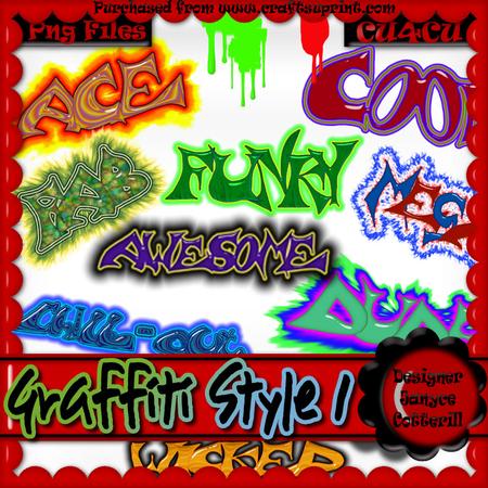 Graffiti Style 1 Cu4cu