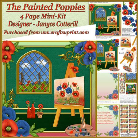 The Painted Poppies Mini-kit