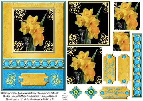 Birthstone and Birth Flower - March