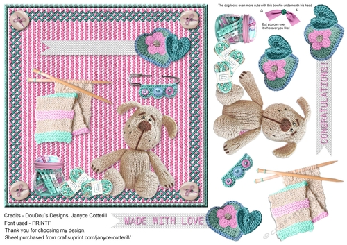 Made with Love in Pink