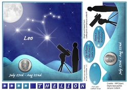 Leo Star Constellation July 23rd - Aug 22nd