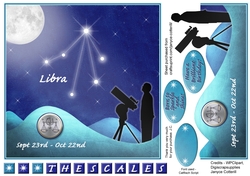 Libra Star Constellation Sept 23rd - Oct 22nd