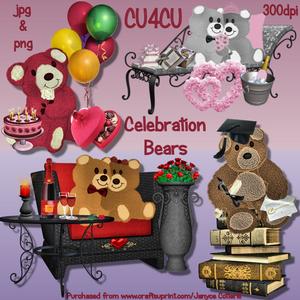 Celebration Bears Cu4cu