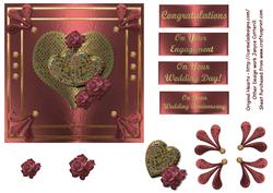 Two Hearts Are One Quick Card