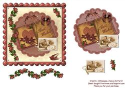 Vintage Style Quick Card