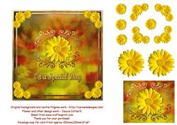 Yellow and Gold Special Day