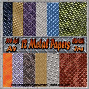 12 Metal Papers Cu4cu