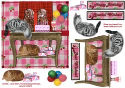 Psssst Kitty, Wake Up! Think the Party is Starting!