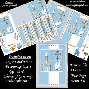 Memorable Occasions Two Page Mini-kit