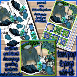 Teen Pop - Two Page Mini-kit