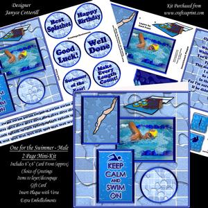 cup436677_1035 - One for the Swimmer - Male - Two Page Mini-kit