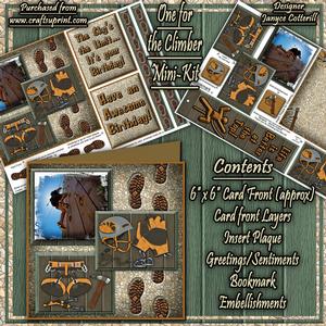 One for the Climber - Two Page Mini-kit