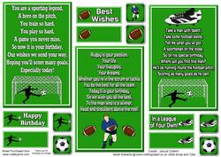 Football and Rugby Verse Toppers
