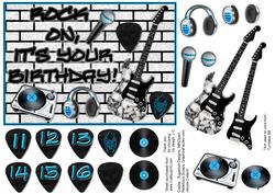 Black N White Rock (for Young Boy/teen)