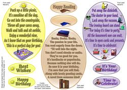 Three Birthday Verse Toppers
