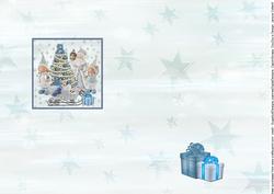 Waving to Father Christmas Insert