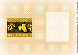 Birthstone and Birth Flower - November Insert