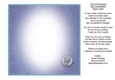 Scorpio Star Constellation Blank Insert