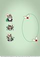 Christmas Penguins Insert
