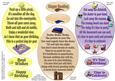 Three Birthday Verse Toppers