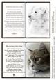 Male Dog and Female Cat Verse Open Book Topper