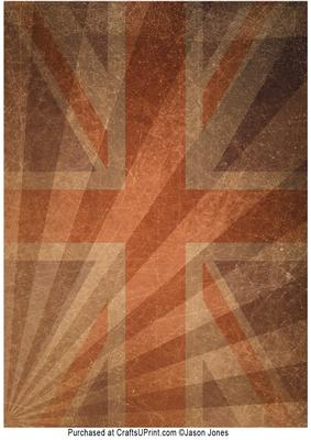 Vintage Union Flag (union Jack) Background