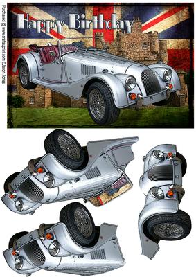 Morgen Roadster Style Card Front.